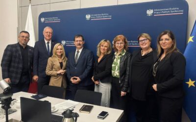 Wizyta w Ministerstwie Rodziny, Pracy i Polityki Społecznej