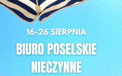 Biuro poselskie nieczynne