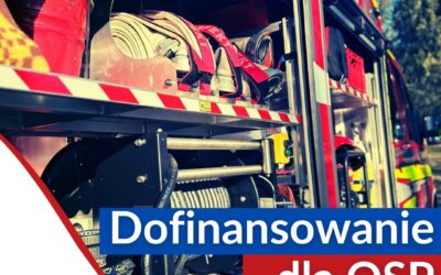 Dofinansowanie dla jednostek OSP