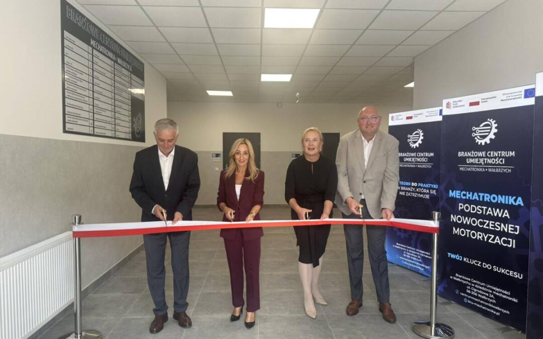Otwarcie Branżowego Centrum Umiejętności w Wałbrzychu