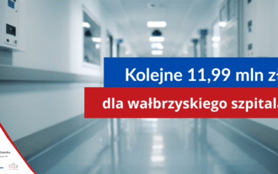 Ponad 11 mln złotych dla wałbrzyskiego szpitala