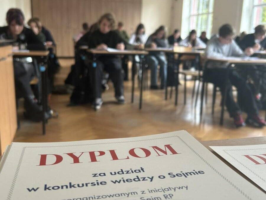 Konkurs wiedzy o Sejmie