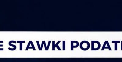 Nowe stawki podatku PIT